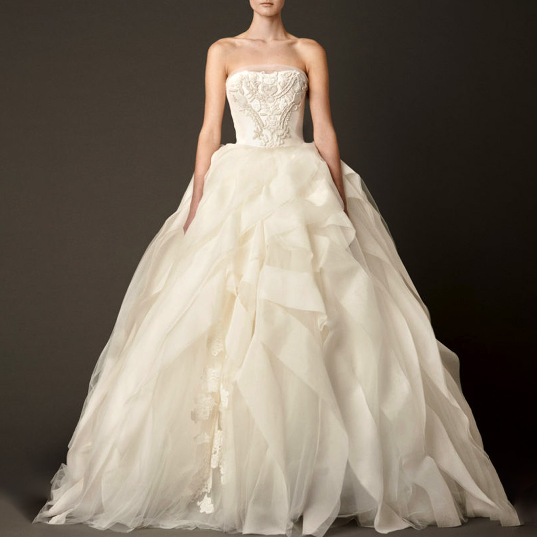 Vera Wang Liesel Iconic Bridal Gown in Ivory The Lux Portal