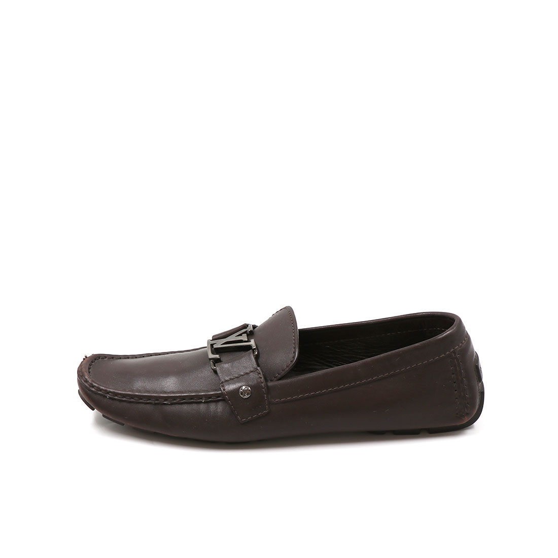 Louis Vuitton Mens Brown Monte Carlo Loafers (UK 10) - The Lux Portal